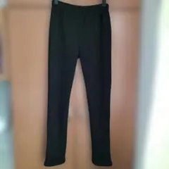 【裏起毛】キッズスパッツ 160cmブラック子供レギンス長袖ズボン