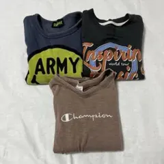 【まとめ売り★】男の子 120cm 長袖Tシャツ 保育園 幼稚園★