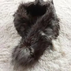 【極美品】SAGA FOX 最高級 シルバーフォックス ストール 大判