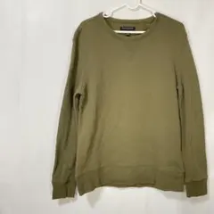 BANANA REPUBLIC クルーネック スウェット トレーナー カーキ