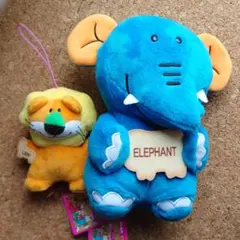 たべっ子どうぶつ　ゾウ　ライオン