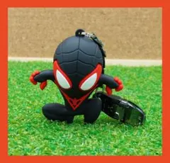 ❇️ブラックスパイダーマン✨ブラックチェーン❇️パターカバーキャッチャー