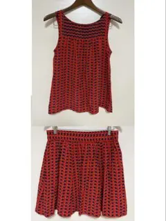 MARC BY MARCJACOBS 赤いハート柄セットアップ
