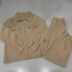 セットアップ　男の子　ベージュ　120