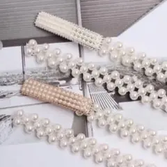 帯締め　帯飾り　和装　着物　成人式　パール　ウエストベルト　和装小物　ゴールド