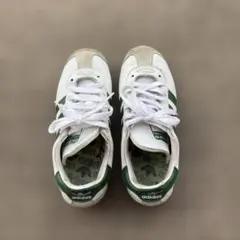 adidas スニーカー ホワイト グリーンのサムネイル