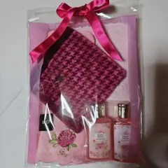 ミニタオル&ハンドソープ&ハンドジェルセット