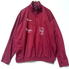 ハーフジップジャージ ACヴェルジャテーゼ Macron L〜XL 秋物