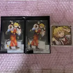 鬼滅の刃　午年　2026 善逸 アクリルスタンド コースター　3点セット