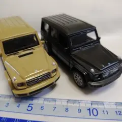 メルセデス　ベンツ　ゲレンデ　ブラック　ベージュ　セット　プルバックのサムネイル