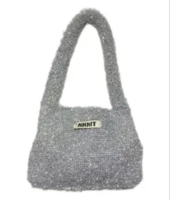 NKNIT バッグシルバー