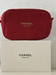 CHANEL BEAUTÉ]ノベルティ セカンドバッグ 海外免税カウンター配布