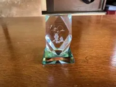 3Dクリスタル 親子フクロウ