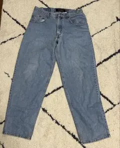 90s Levi's リーバイス W32 シルバータブ BAGGY デニム
