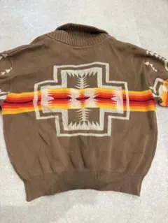 ペンドルトン　Pendleton ネイティブ模様 カーディガン