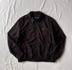 [名品/近年] POLO RL マイクロポリエステル スイングトップ 黒 XL