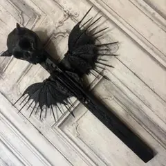 【1点限定作品】悪魔の血を封印せし十字架オブジェ（ゴート） 1点限定作品】悪魔の血を封印せし十字架オブジェ（ゴート） - メルカリ