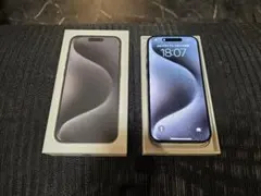 iPhone 15 Pro ブラックチタニウム 1TB 完全動作品