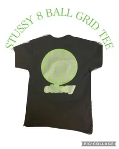 STUSSY 8 BALL GRID TEE ⭐️Mサイズ　　Tシャツ