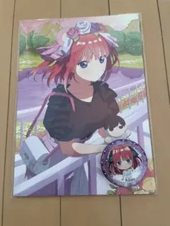 五等分の花嫁　二乃 アートポスター雑貨セット