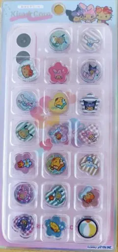 おはじきシール キラコロ 日焼け サンリオ 正規品