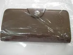 ★新品・２４枚カード収納・コンパクト財布・ブラウン