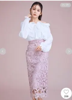 CELFORD ピンク ハート型レース タイトスカート CELFORD ピンク ハート型レース タイトスカート - メルカリ