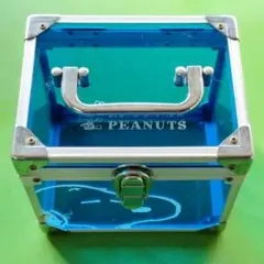 希少 PEANUTS スヌーピー ミニトランクケース ブルー NE 希少 PEANUTS スヌーピー ミニトランクケース ブルー NE - メルカリ