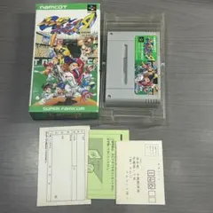 SFC スーパーファミスタ SHVC-FA ナムコ 箱ハガキ保証書付 動作確認済
