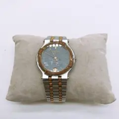 グッチ GUCCI 腕時計 9000M ビンテージ レトロ 文字盤グレー 中古品