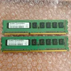SanMax 4GB DDR3 ECC PC3-12800 メモリ 2枚セット