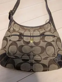 Coach ショルダーバッグ ベージュ/ブラウン