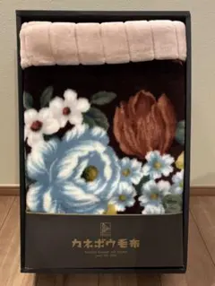 カネボウ毛布 高級合わせ毛布　新品未使用のサムネイル