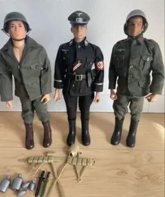 GIJOE 3体　ドイツ兵　希少　当時物　タカラ製　ニューGIジョー　ハズブロ 2026年最新】giジョー ドイツの人気アイテム - メルカリ