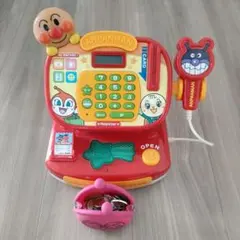 アンパンマン おもちゃのレジスター コインセット付き 子供 知育