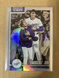 26 Topps SERIES 1 大谷翔平　山本由伸 RAINBOW FOIL