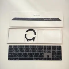 Apple Magic Keyboard スペースグレー US配列テンキー付き