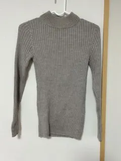 【無印良品】ハイネックセーター S