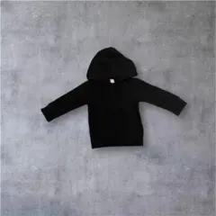 黒トレーナー　無地　子供服
