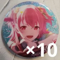 プロセカ 桃井愛莉 グリッター缶バッジ グリ缶 42c