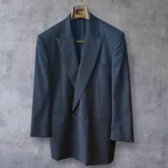 Zegna SHANG ダブルジャケット ピンストライプ テーラード 高級生地のサムネイル