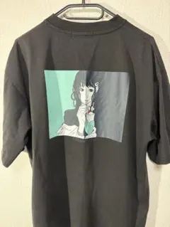 unrelaxing古着風ピグメント加工TプリントTシャツのサムネイル
