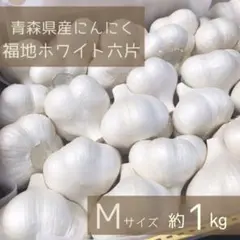 青森県産 タネ用にんにく バラ MLサイズ 福地ホワイト六片 種 ニンニク