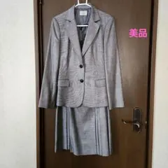 Aylesbury スーツ グレー系　ウール・シルク11号