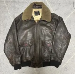 80s AVIREX アヴィレックス G-1 G1 フライトジャケット レザー