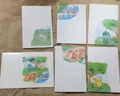 ポケモン 絵入りはがき