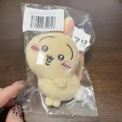 ちいかわ　うさぎだらけくじ　ぬいぐるみバッジ　E賞　ハァ！？