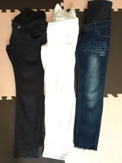 マタニティパンツ 3本セット