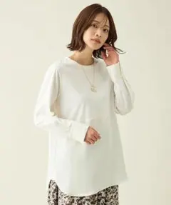 ★タグ付き新品★シャツコンビレイヤードインナー トップス エニィ 23区