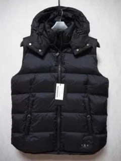 極美品/L相当✨タトラス ダウンベスト SOVER 2way ダブルジップ 濃紺 未使用級/XL✨タトラス ダウンベスト SOVER 2way ダブルジップ 黒
